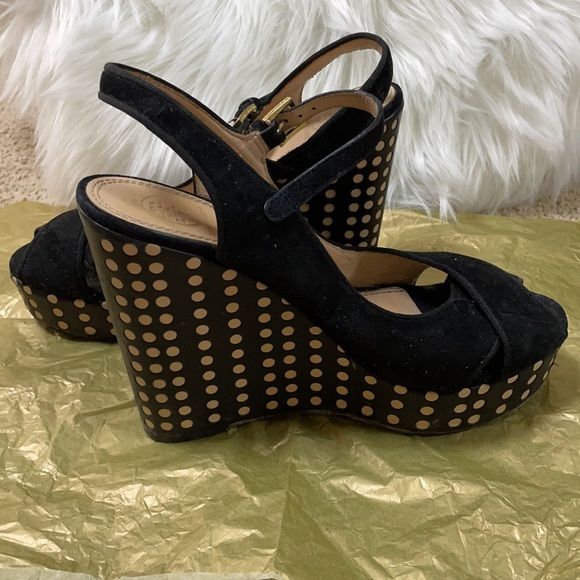 Tory Burch Heels with pale pink pika dots - Picture 4 of 5